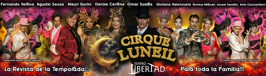 Obra de Teatro Cirque Luneil Villa Carlos Paz