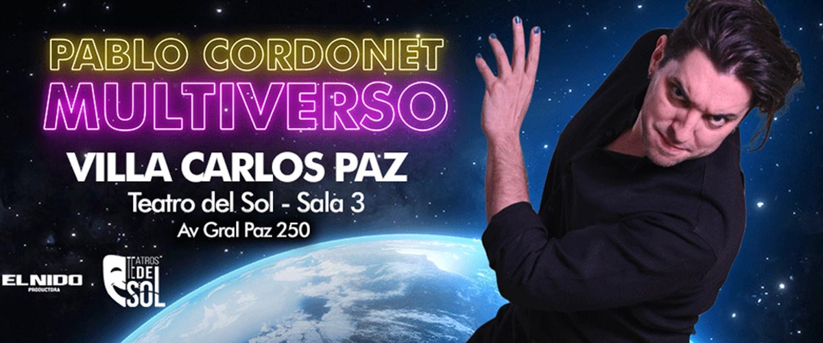 Show Stand Up Multiverso Villa Carlos Paz