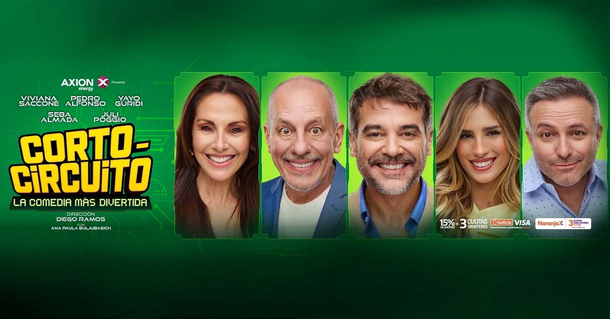 Obra de Teatro Corto-Circuito en Carlos Paz