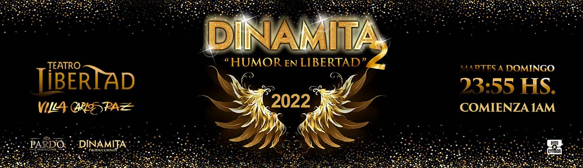 Obra de Teatro Dinamita, Humor en Libertad Villa Carlos Paz