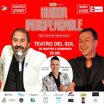 Obra de Teatro Humor Indispensable Villa Carlos Paz
